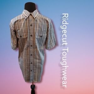 Ridgecut Toughwear Men's short sleeve shirt size medium